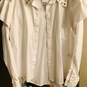 Cute and Sassy white blouse
